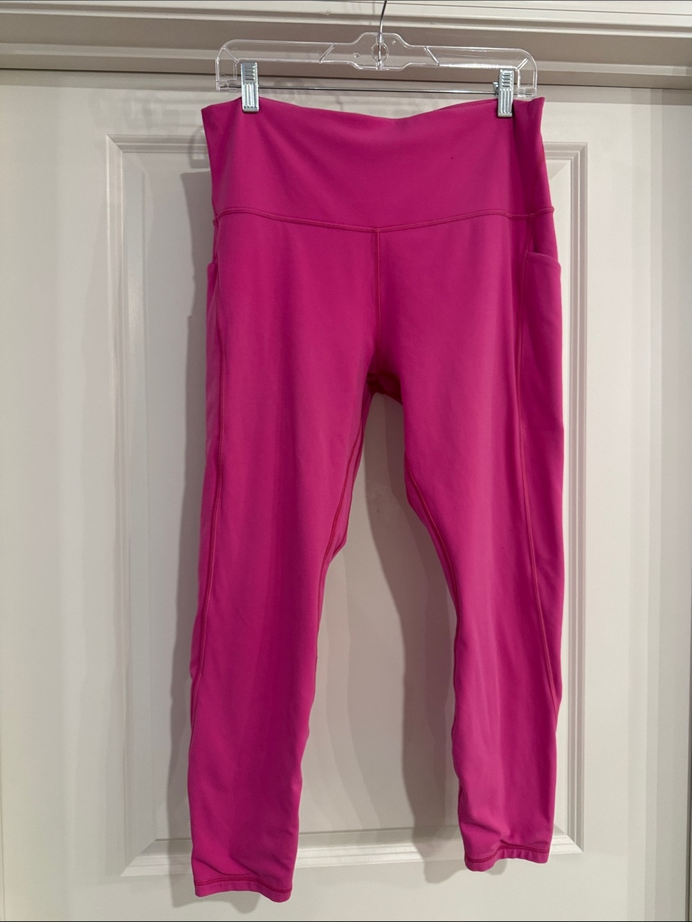 lululemon athletica Bright Pink Workout Leggings